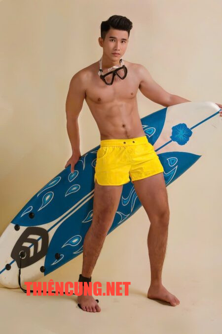 HOÀNG 89(Trai hlv gym cơ bắp siêu nét – da trắng đẹp trai body tươi xanh